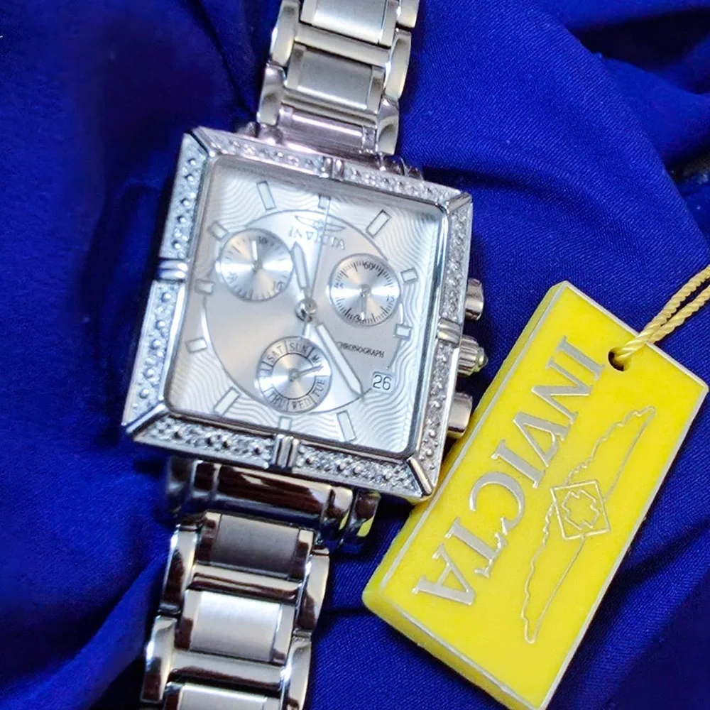 Invicta Wildflower Swiss Movement Womens Chrono Classic Watch NWOT